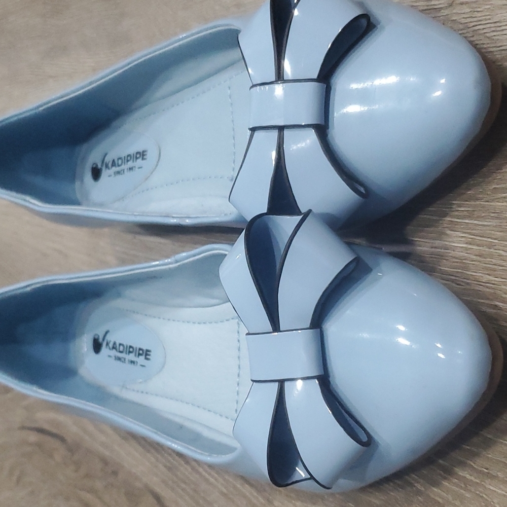 Blue flats